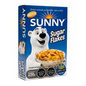 CEREAL SUNNY SUGAR FLAKES 250GR