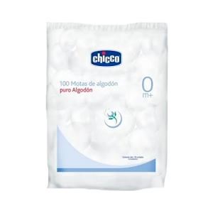CHICCO MOTAS DE ALGODON 100P