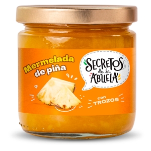MERMELADA DE PIÑA CON TROZOS SECRETOS DE LA ABUELA 250GR
