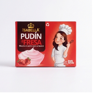 PUDIN DE FRESA ISABELLA
