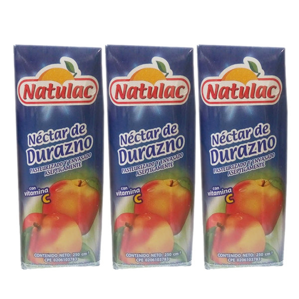 Nectar Durazno Tetra Natulac 250 Ml