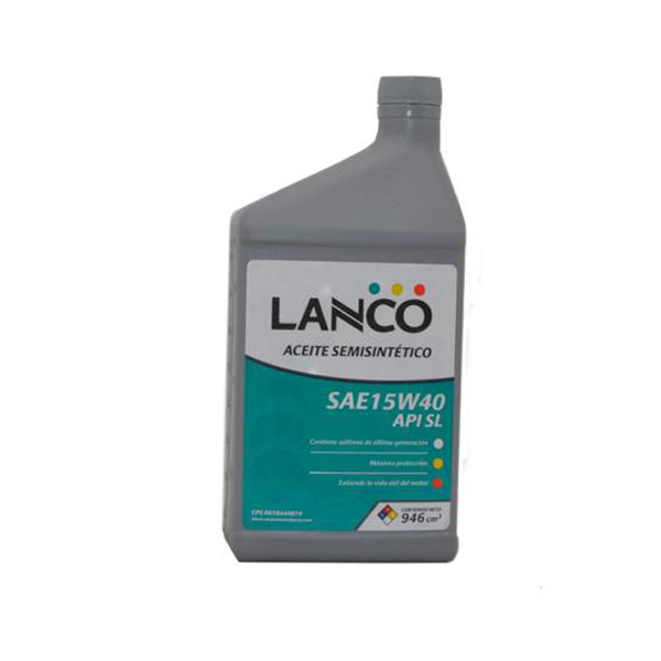 Aceite Semisintetico Lanco 15W40
